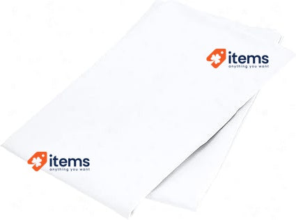 Amazon Basics Pillowcase, 2 Count, Bright White, 80 Cm L X 50 W Microfiber Size