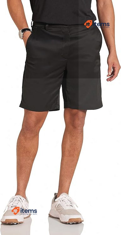Amazon Essentials Men's Classic - Fit 9 Inch Chino Shorts 23 Cm, Black, 30W 30 W