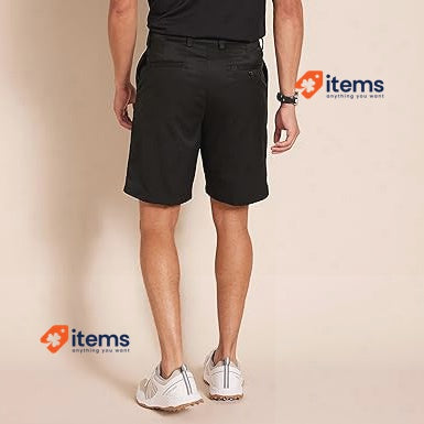 Amazon Essentials Men's Classic - Fit 9 Inch Chino Shorts 23 Cm, Black, 30W 30 W
