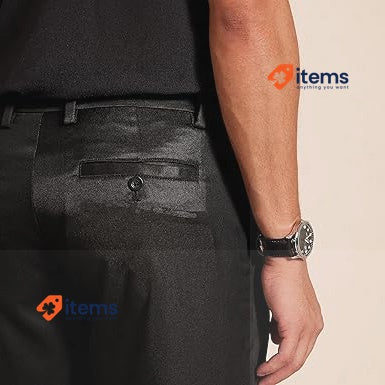 Amazon Essentials Men's Classic - Fit 9 Inch Chino Shorts 23 Cm, Black, 30W 30 W