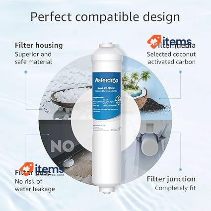 Waterdrop Replacement Filter for DA29-10105J Samsung Fridge DA29-10105J HAFEX