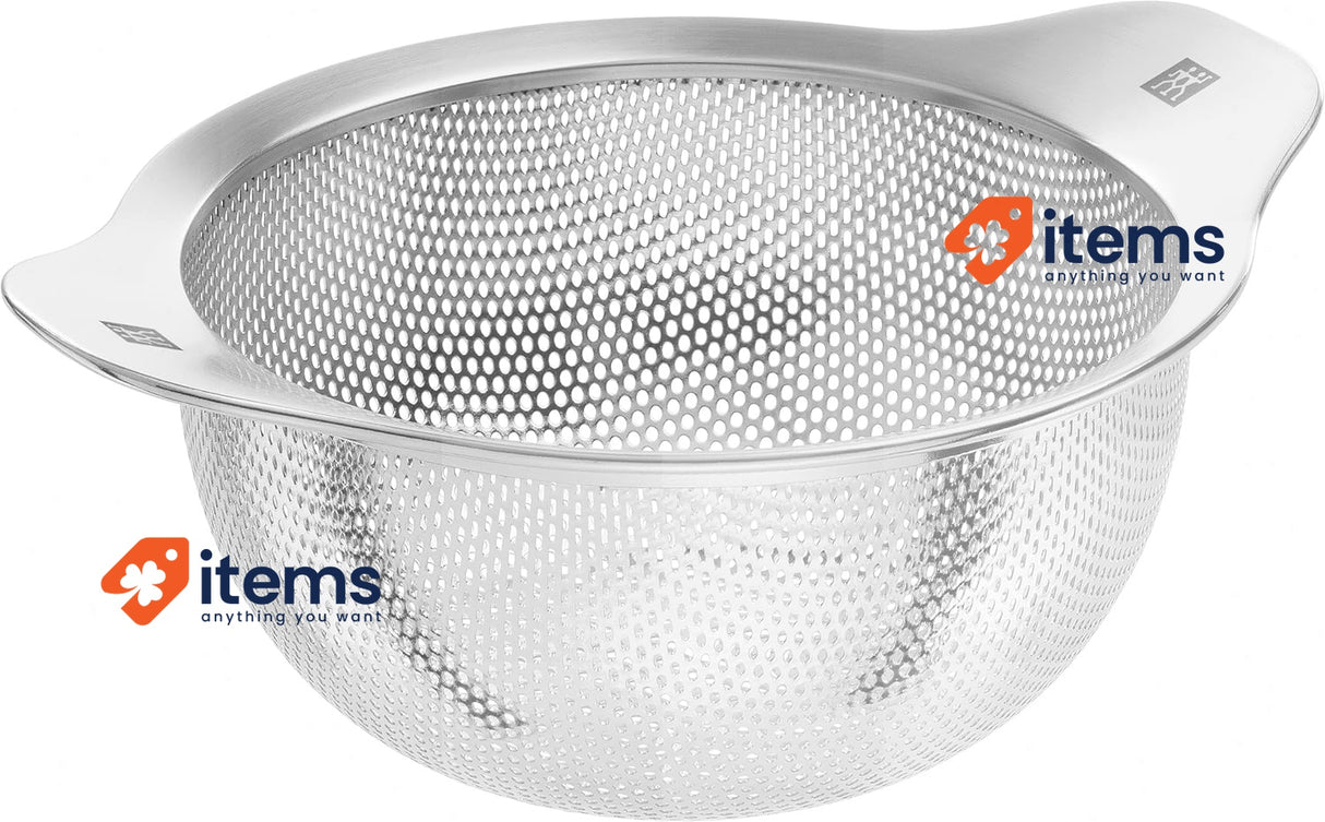 ZWILLING Stainless Steel Colander, 16 cm, Matte Stainless Steel 17 x 16 x 8 cm