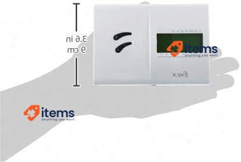 VEMER VN118600 EVO.X - Weekly Programming, Battery Power, White Wall-mounting
