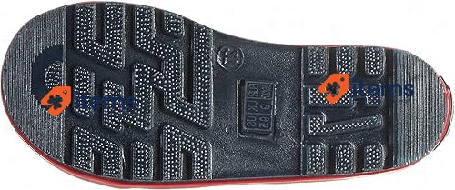 Playshoes Unisex Kid Wellies Rain Boot Botas Blue Navy White, Size 2 UK (33 EU)
