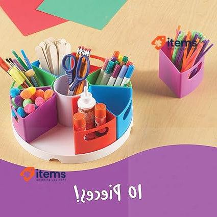 Learning Resources Create A Space Storage Center10 Piece Set Organizer For Kids