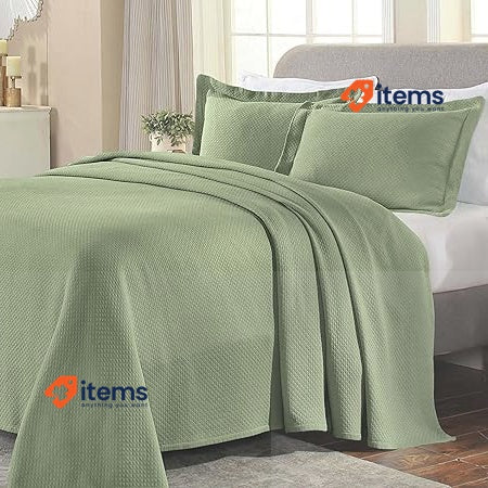 Superior Bedding Sheet For Bedroom Decor Cotton, Sage, Twin Sheets