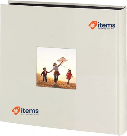 Hama "fine Art" Photo Album 100 Black Pages Chalk Fine Art 30x30cm 10x15cm Boxes