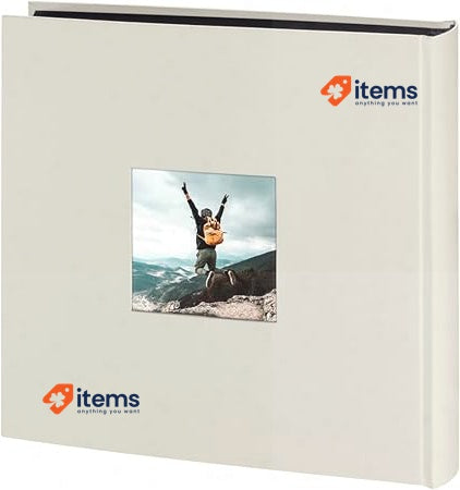 Hama "fine Art" Photo Album 100 Black Pages Chalk Fine Art 30x30cm 10x15cm Boxes