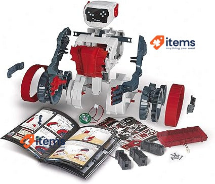 CLEMENTONI 59031 38115456 Galileo Science-Evolution, Robotics for 8 Years School