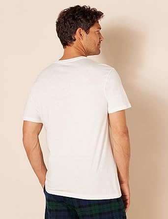 Amazon Essentials Men's Crewneck Classic Undershirt Pack of 6 White, Size XXL
