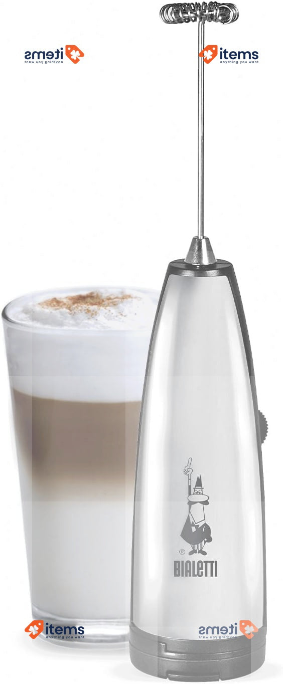 Bialetti Milk Frother Adjustable Stainless Steel, Silver, 30 x 20 x 15 cm
