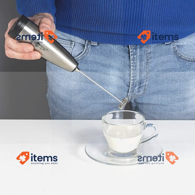 Bialetti Milk Frother Adjustable Stainless Steel, Silver, 30 x 20 x 15 cm