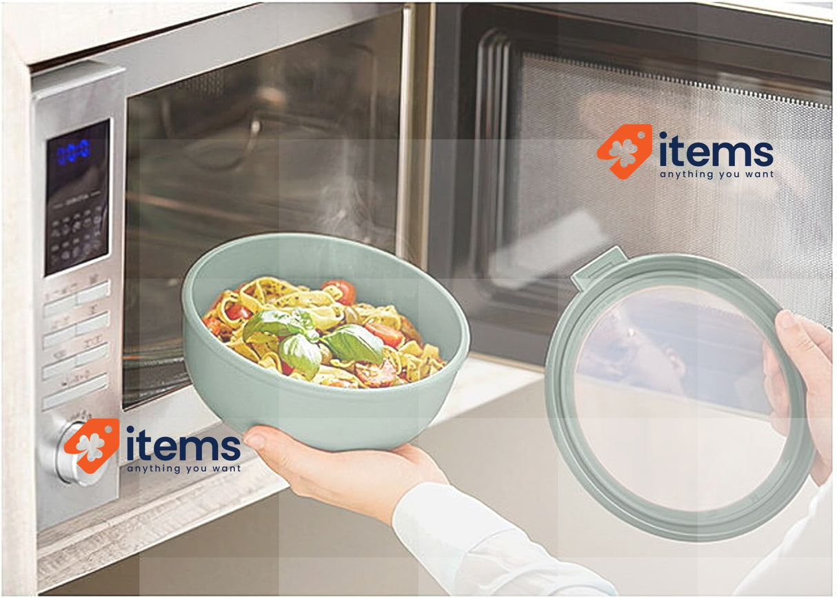 Mepal - Multi Bowl Cirqula Round - Food Containers with Lid (Lid Missing) blue