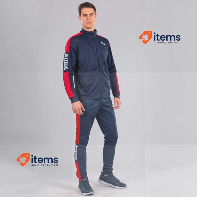 Joma Championship IV Men's Trousers Navy Blue/Red
Size Small