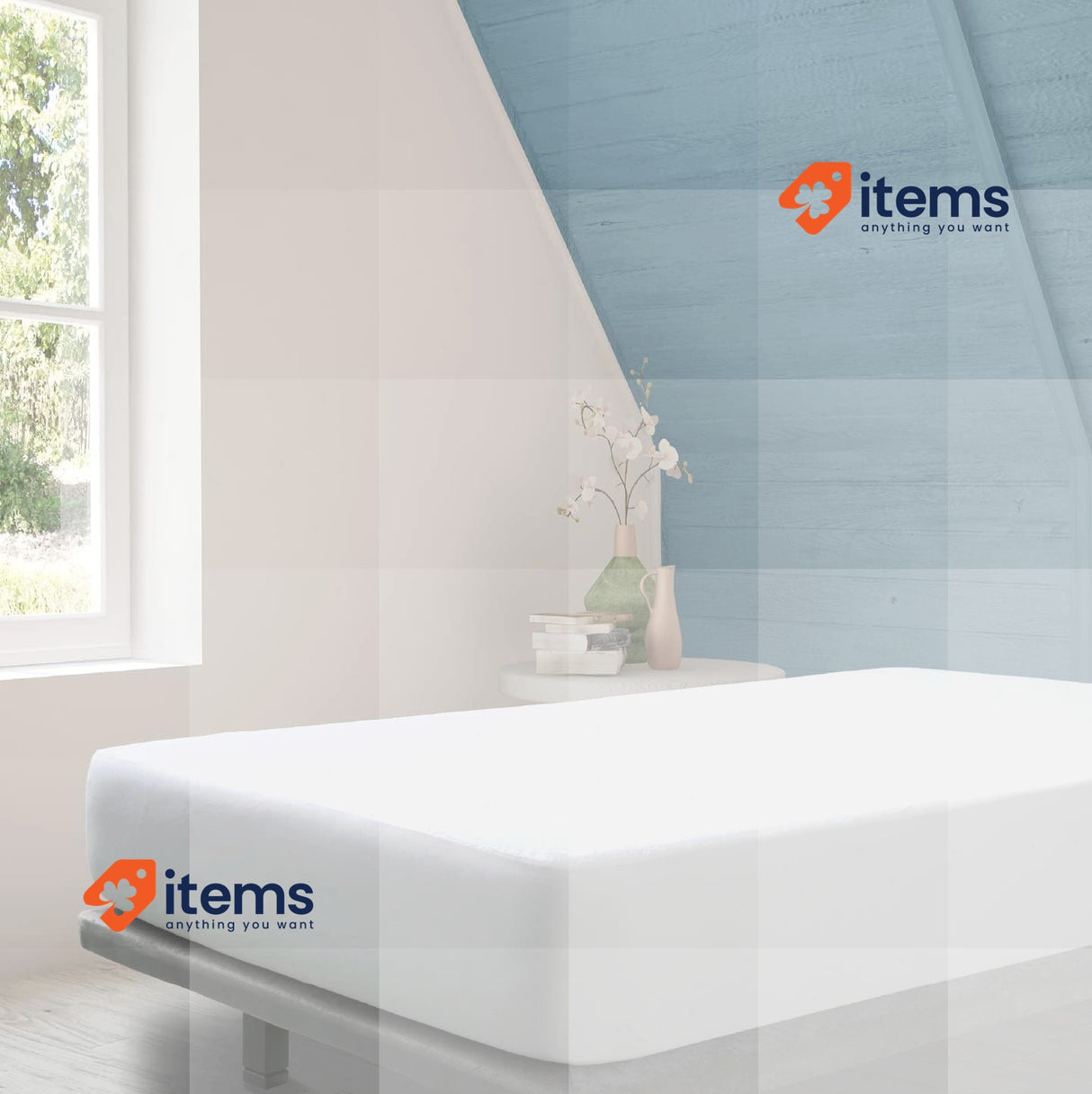 Tural - Mattress protector with Aloe Vera treatment, size 140 x 190/200 cm