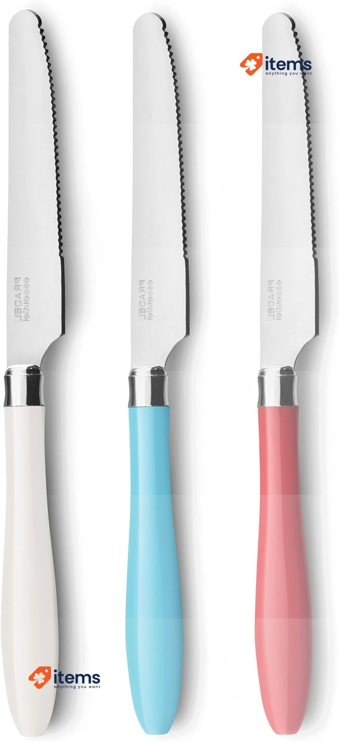 Amefa Reglisse Cutlery, Stainless Steel 8x6x27 Cm Red Pack Sets 16