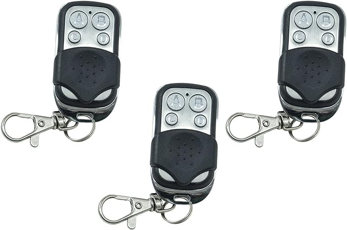 SALDI TIME Set of 3 universal remote controls, Fixed code, frequency 433,92 MHz