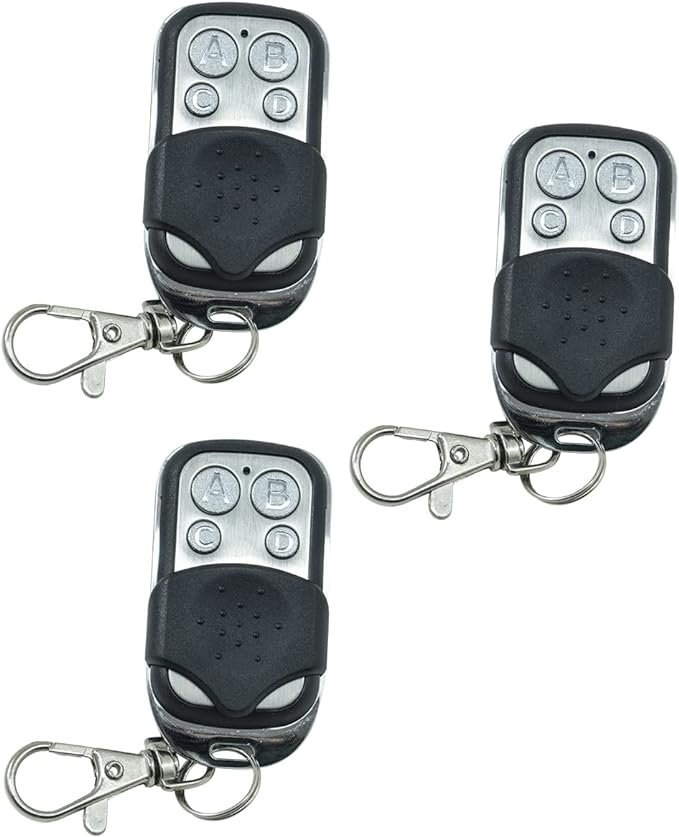 SALDI TIME Set of 3 universal remote controls, Fixed code, frequency 433,92 MHz