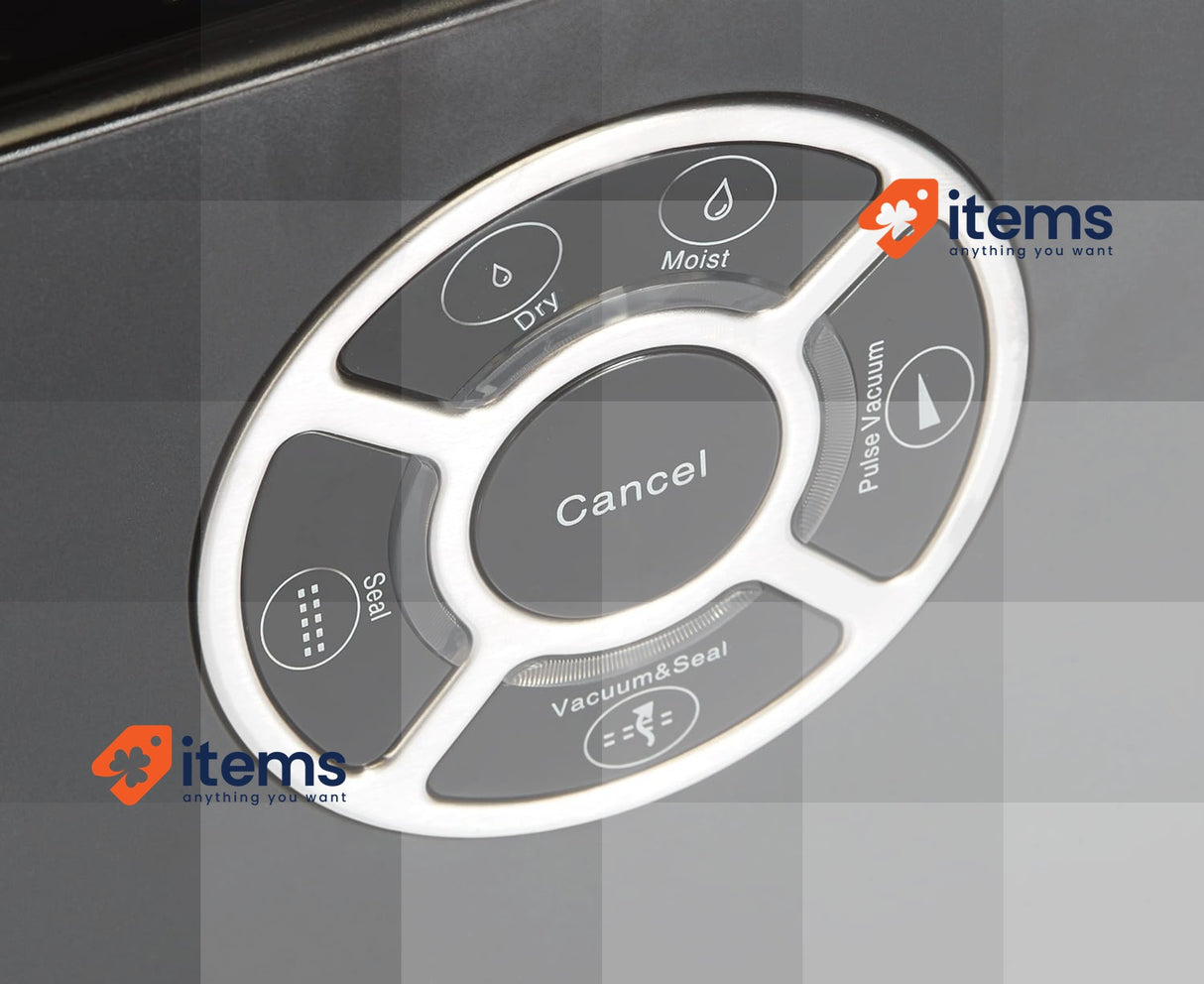 AmazonBasics - Vacuum Sealer, 30 cm seam + vacuum bag roll, black