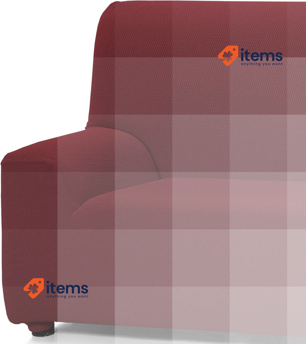 Martina Home - 3 Seat Elastic Cover For Sofa, Model Tunis, 180 To 240 Cm 3-Seat