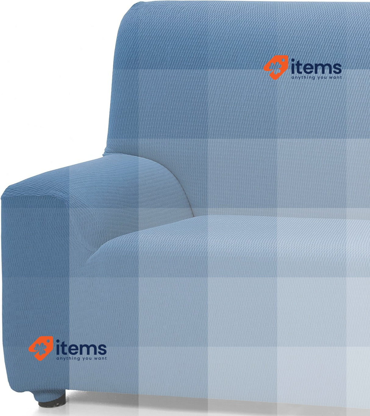 Martina Home 3 Seats from 180 to 240 cm Wide Blue (Azafata)
