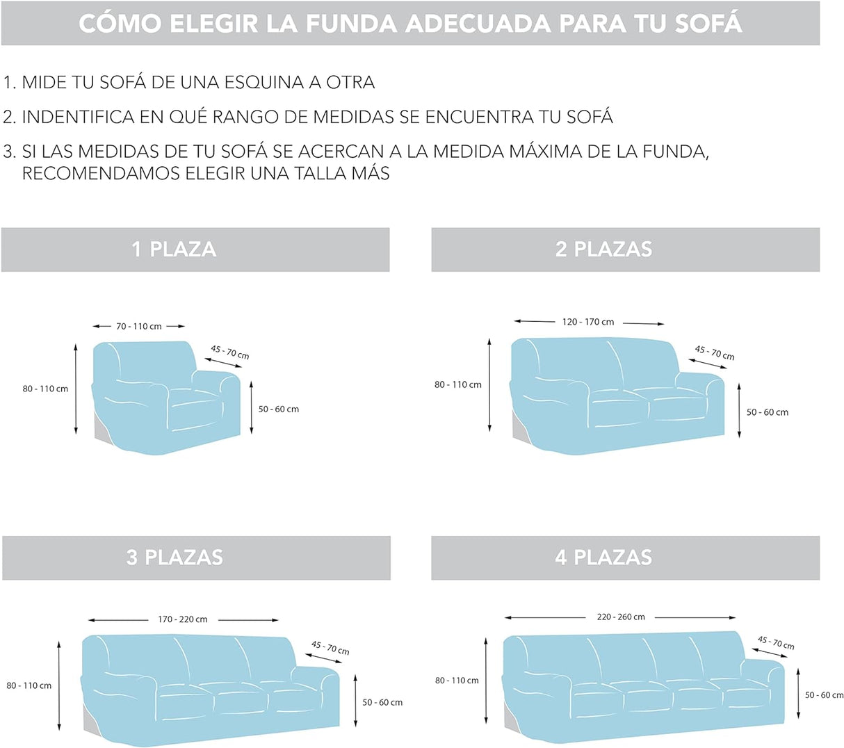 Martina Home Sofa Cover Gray