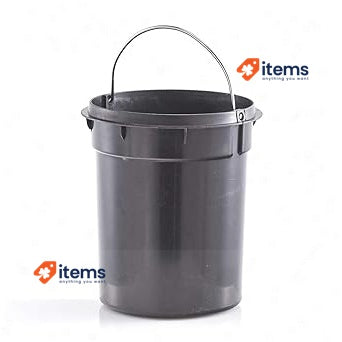 Zeller 18207 Pedal Bin With Metal Decoration, 16.8 X 26 Cm White