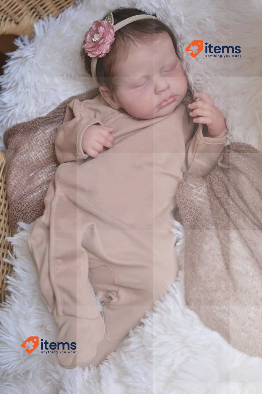 Zero pam Realistic Reborn Doll Full Body Silicone Soft Vinyl Doll (Pink Girl)