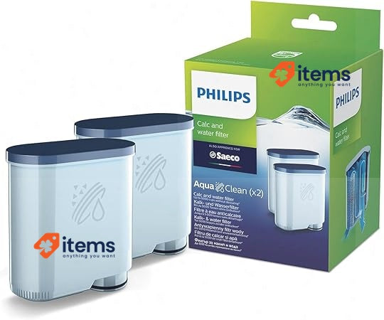 Philips AquaClean Filters Lime Protection Set Of 2 Micro-Porous CA6903 Water
