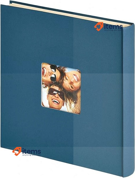 Walther Design Photo Album Blue 33 X 34 Cm SK - 110 L Self Adhesive Punched Fun