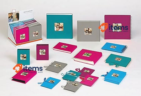 Walther Design Photo Album Blue 33 X 34 Cm SK - 110 L Self Adhesive Punched Fun