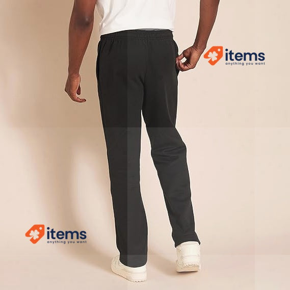 Amazon Essentials Men's Fleece Jogging Classic Sweatpants Black, Size XXL Open