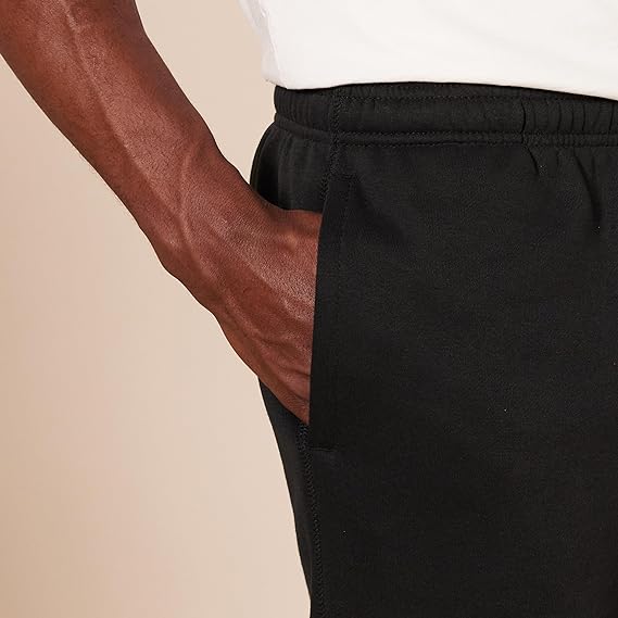 Amazon Essentials Men's Fleece Jogging Classic Sweatpants Black, Size XXL