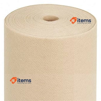 Garcia de Pou Perforated Spunbond Banquet Roll Polypropylene - Cream 50.4 m 60