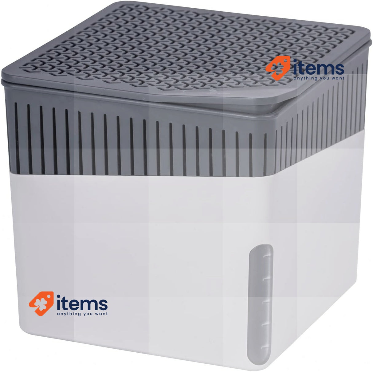 WENKO room dehumidifier Mod. Cube, dehumidifier reduces mold & odours 13cm