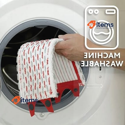 Vileda Revolution Box, Plated Mop washing system with bucket Red Vileda - Floor