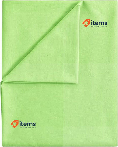 GREEN MARK Textilien Classic Bed Sheet 240x275 Cm, White Flat House Towel Cotton