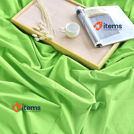 GREEN MARK Textilien Classic Bed Sheet 240x275 Cm, White Flat House Towel Cotton