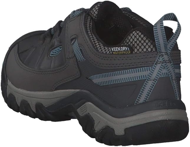 KEEN Women's Targhee 3 Waterproof Hiking Shoe, Magnet Atlantic Blue, 7 UK