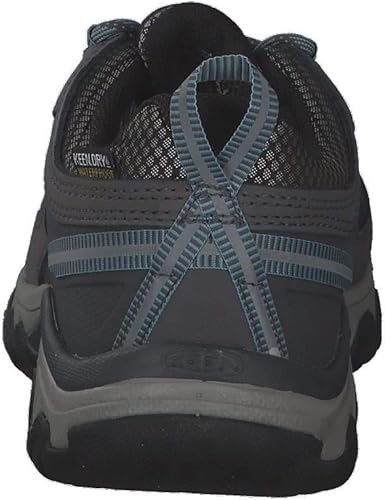 KEEN Women's Targhee 3 Waterproof Hiking Shoe, Magnet Atlantic Blue, 7 UK