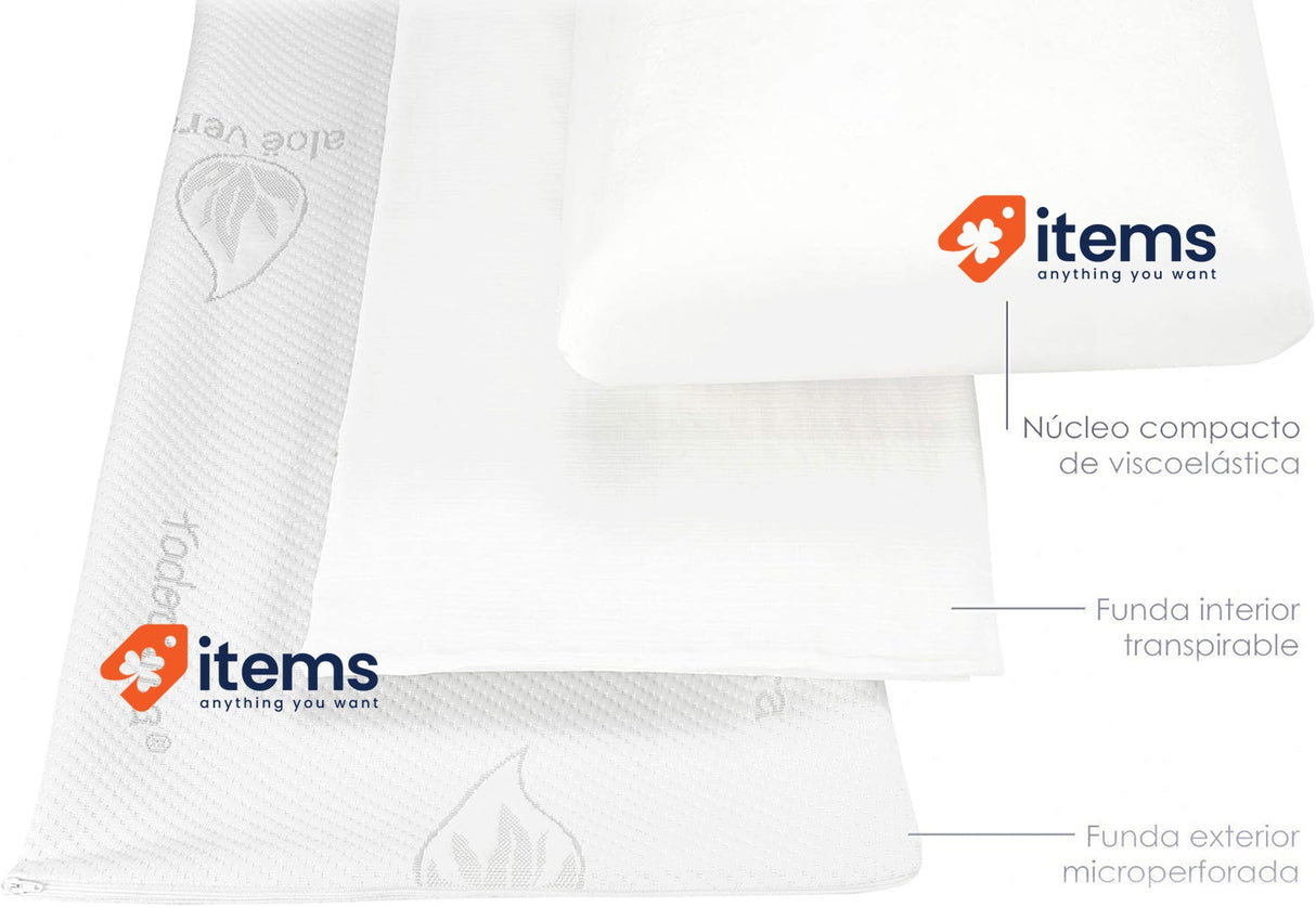 Todocama Todolit Memory Pillow 90cm Anti-dust Mite And Anti-Bacterial.