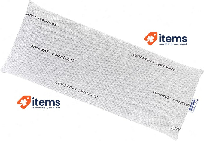 Todocama Natural Carbon Viscoelastic Pillow, Grey, 1 Unit (Pack of 1)