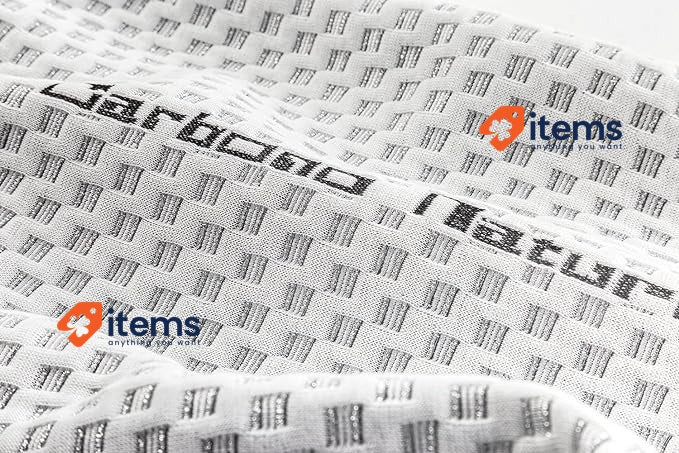 Todocama Natural Carbon Viscoelastic Pillow, Grey, 1 Unit (Pack of 1)