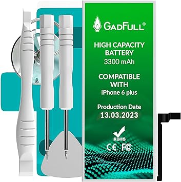 GadFull Battery High Capacity compatible with iPhone 6 Plus | 2020