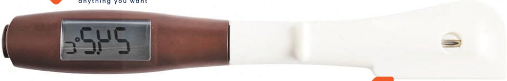 Mastrad Thermo 2 in 1 m°Chocolat – Mixer Thermometer Brown