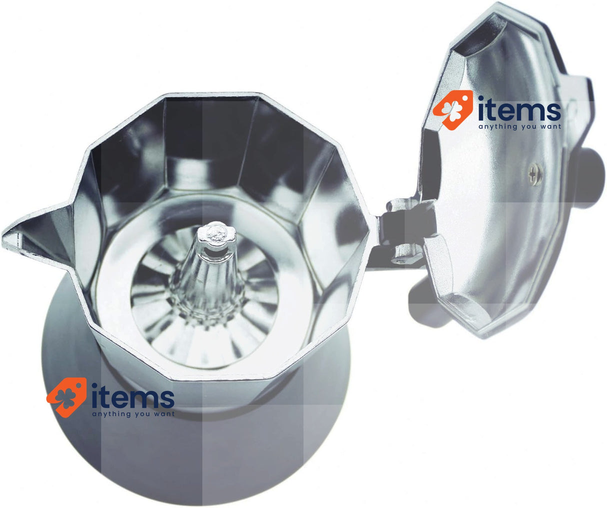 Jata CFI9 – Italian Induction Coffee Maker, Capacity 9 Cups Black