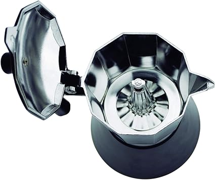 Jata CFI9 – Italian Induction Coffee Maker, Capacity 9 Cups Body, Black