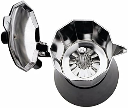 Jata CFI9 – Italian Induction Coffee Maker, Capacity 9 Cups Body, Black