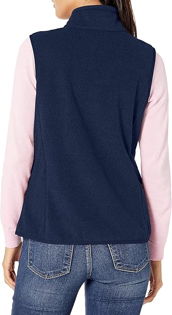 Amazon Essentials Women's Classic-Fit Sleeveless Polar Soft Fleece Vest