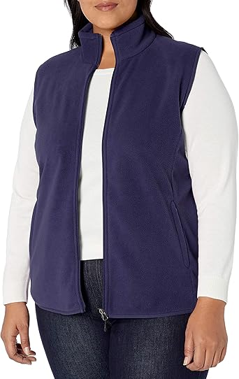 Amazon Essentials Women's Classic-Fit Sleeveless Polar Soft Fleece Vest